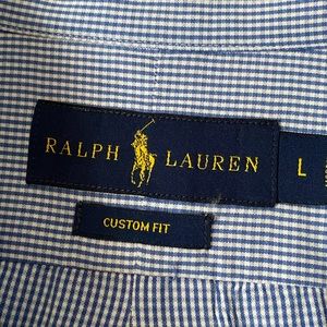 Ralph Lauren Men’s Custom Fit Large